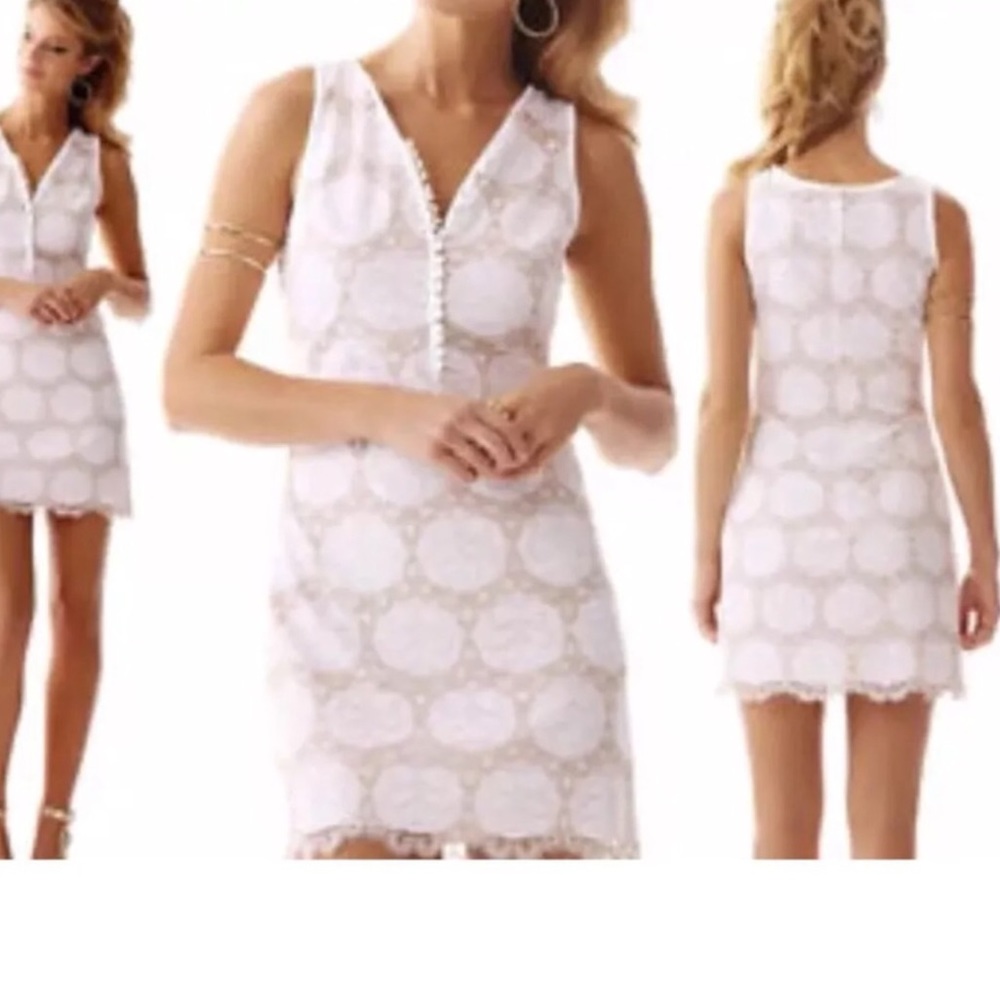 Lilly Pulitzer NadineLilly Pad Lace Dress NWT